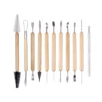 Keep Smiling 11 Pcs Clay Tool Set For DIY Modelling, Polymer, Ceramic And Pottery Work
