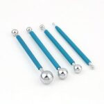 Pottery Clay Ball Tools 4 Pieces In 8 Different Sizes