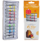 Keep Smiling Oil Paint 12 Color Set 12ml Tubes