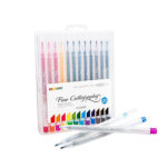 Mungyo Fine Calligraphy Marker 12 Color Set