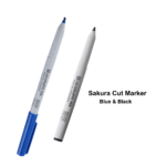 Sakura Cut Marker Black & Blue In Sizes 1mm | 2mm | 5mm Best For Calligraphy