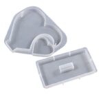 Large Photo Frame Display Resin Molds, Heart Shape Silicone Molds for Epoxy Resin