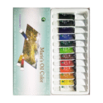 Marie's Oil Color Set – Pack of 12 Tubes (12ml Each) | Artist Oil Paint Colors