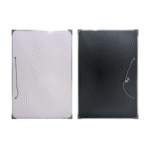 Dual-Sided Dry Erase & Chalkboard | Whiteboard & Blackboard with Hanging Strap | A4, A3, 18x24", 24x36" | Aluminum Frame