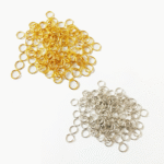 4mm Golden and Silver Jump Rings (10g Pack) – High-Quality Jewelry Making Connectors for DIY Necklaces, Bracelets & Earrings