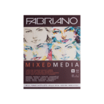 Fabriano Mixed Media Pad – 250gsm, 40 Sheets (5.9 x 8.6 inches)