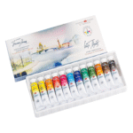 White Nights Extra Fine Professional Watercolor Set - 12 Tubes x 10ml by Nevskaya Palitra - Artists' Grade Paint