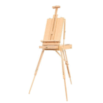 Premium Adjustable Wooden Desktop Sketchbox Easel – Portable Tabletop Art Studio Storage Box